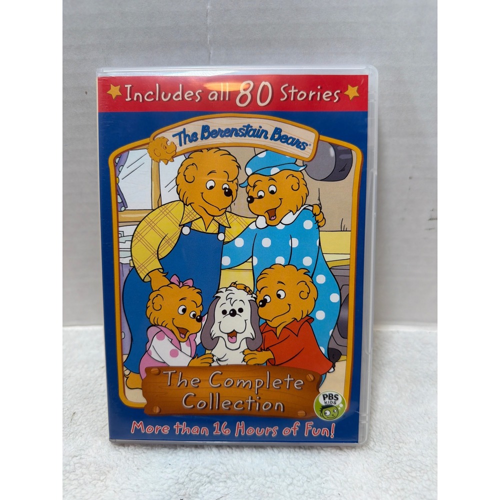 PBS Kids The Berenstain Bears DVD Green The Complete Collection 80 Stories